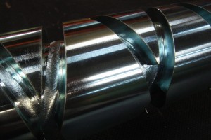 Cross winding shaft